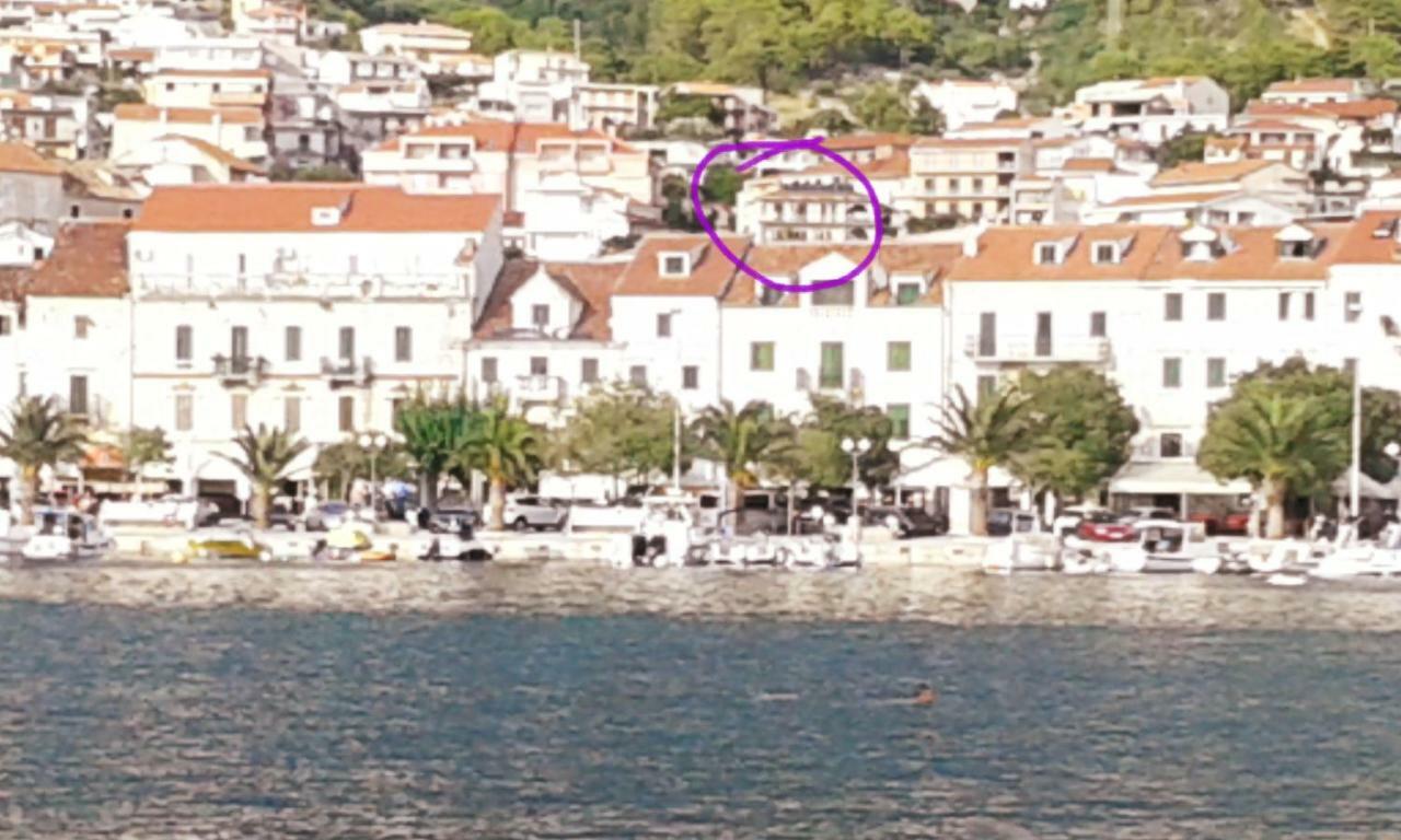 Apartment Silvia Makarska Eksteriør billede